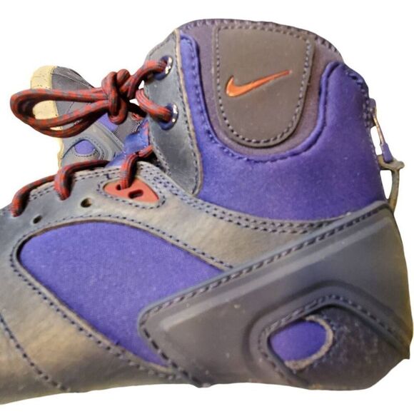 NIKE WOMENS KOTH MID , SIZE 6 WOMENS, DEEP ROYAL BLUE/DEEP GRANITE,NAVY. NO BOX - Picture 10 of 12